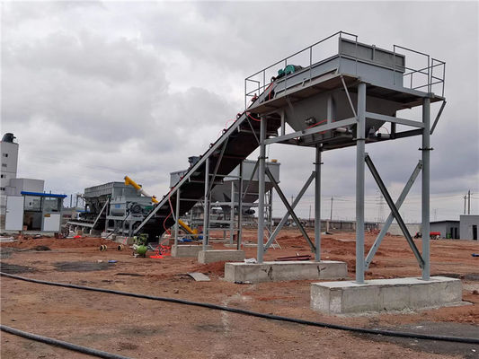 혼합되는 전산화된 측정 소일 시멘트는 140KW 500t/H 고효율을 설치합니다